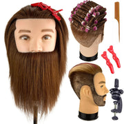 Czrleaty front view showing full head and natural hair for realistic styling