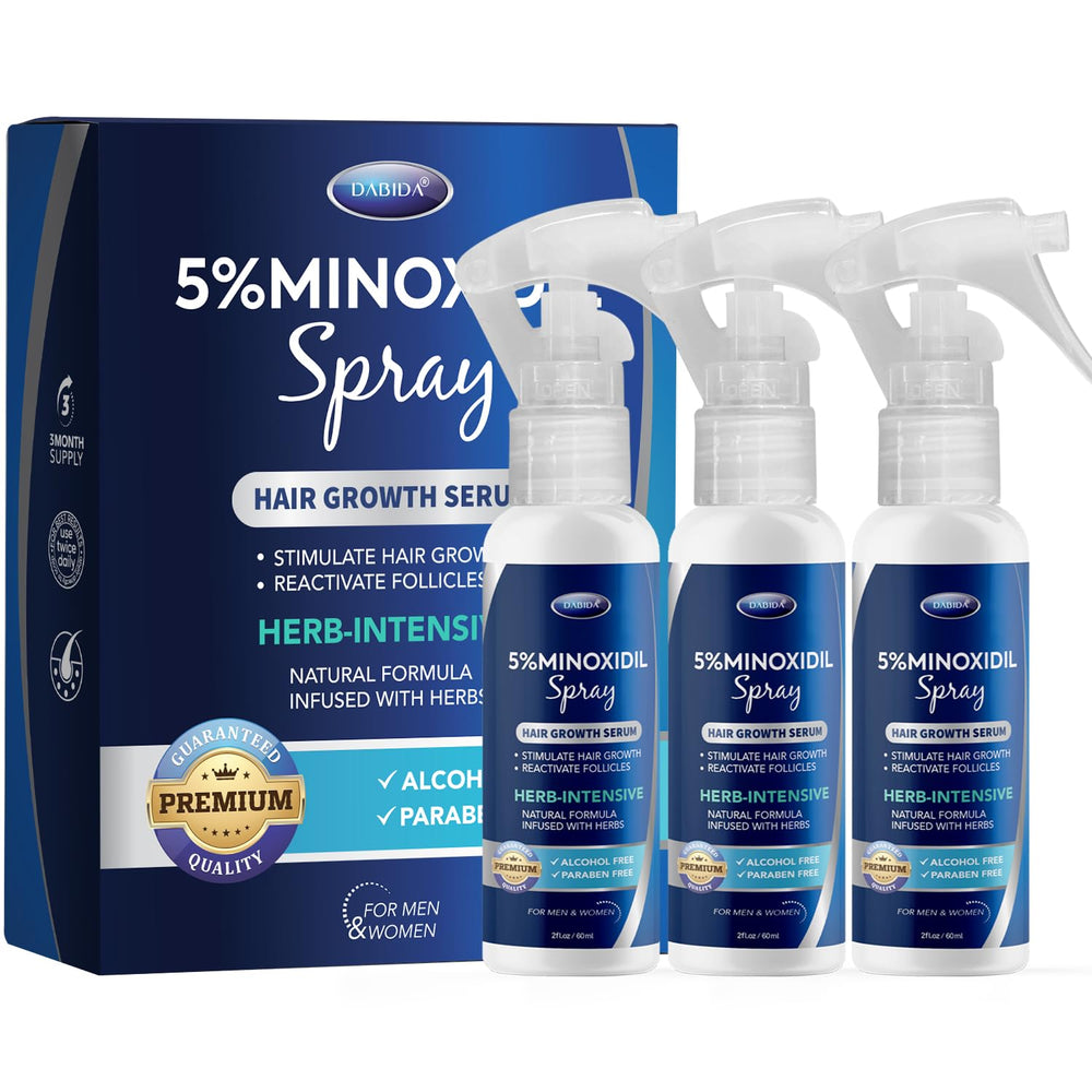 DABIDA front packaging showing 2oz spray and brand benefit