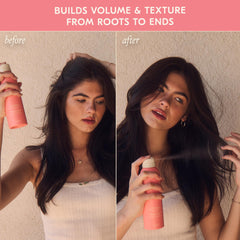DAE close-up of product texture on hair for lightweight hold