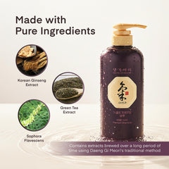 Daeng Gi Meo Ri pump dispenser detail for easy salon-style usage