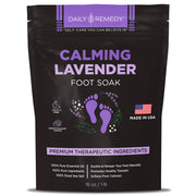 daily remedy front tub showing calming lavender label and clear benefits