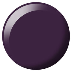 DAISY DND Beet Root swatch on nail tip showing rich midnight purple finish