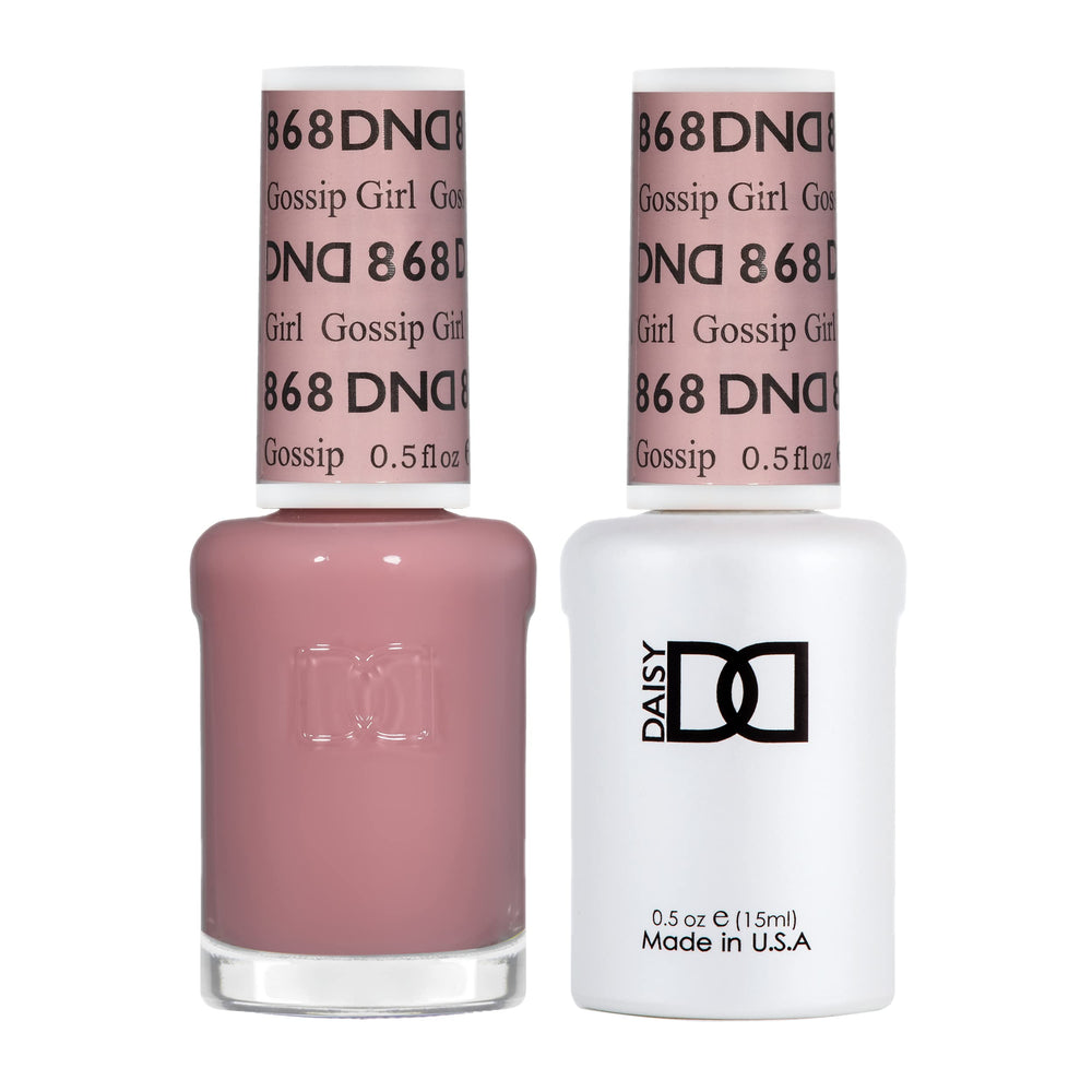 DAISY DND front packaging showing both gel and lacquer bottles, easy matching