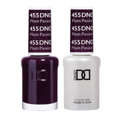 DAISY DND front packaging showing Plum Passion duo and travel-ready benefit