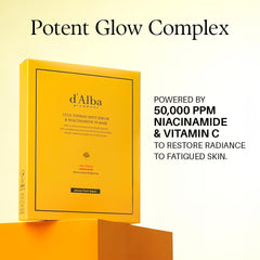 d'alba Piedmont pouring essence to show viscous serum and nourishing benefit