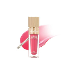 d'alba Piedmont lip gloss front packaging showing sleek tube and petal-rose tint for easy identification