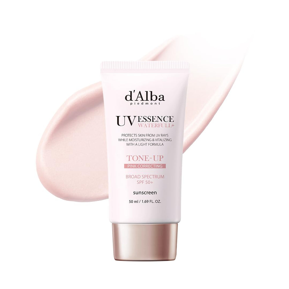 d'alba Piedmont front bottle shot showing compact sunscreen bottle and protection