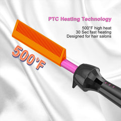 DAN Technology temperature controls detail for precise heat selection benefit