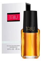 Dana TABU front bottle view showing elegant silhouette and romantic appeal