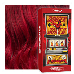 Danger Jones Diablo front packaging shows bold red shade and clean branding to help selection
