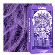 Danger Jones front packaging showing Exotica Light Purple and vibrant color promise