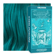Danger Jones front packaging showing vibrant teal shade and product benefits