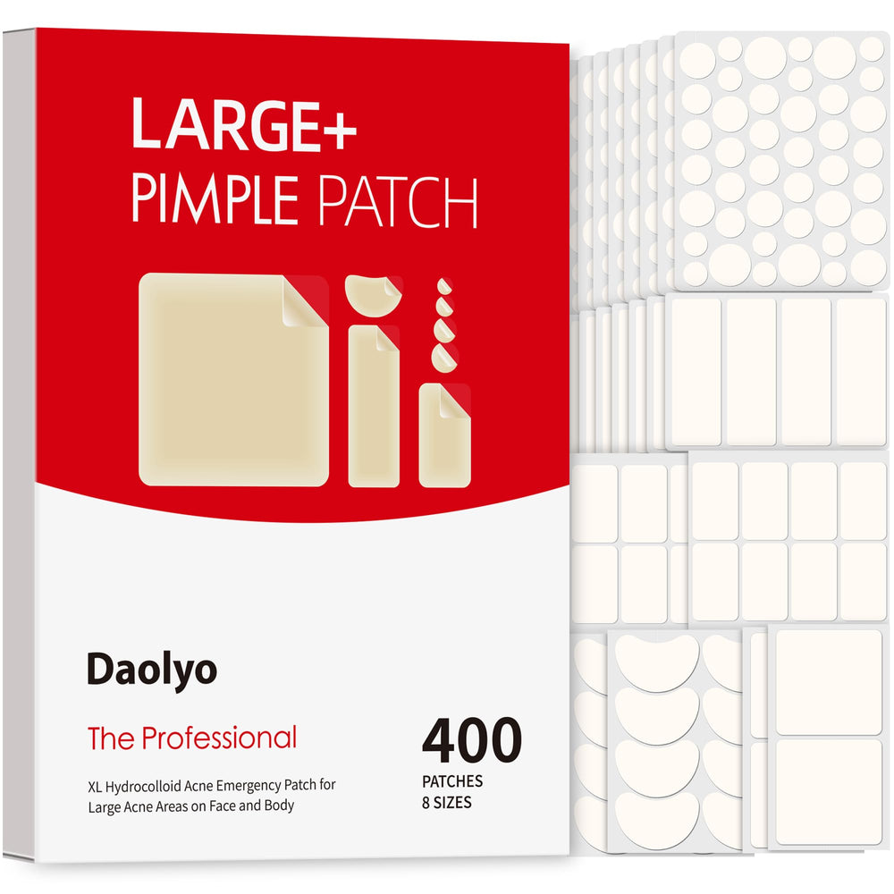Daolyo front packaging showing full 400-count kit and sizes for quick identification and value