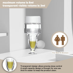 DAPENG applicator held in hand applying serum to scalp, easy single-handed use benefit