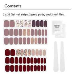 Dashing Diva applying a gel strip to nail demonstrating quick press-on benefit
