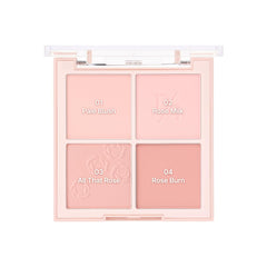 dasique model wearing rose milk tea blends delivering natural rosy cheek definition