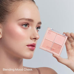 dasique close-up of powder pans highlighting silky texture and blendability