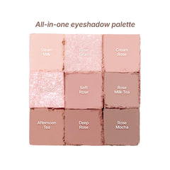 dasique shadow palette 27 arm swatches demonstrating true-to-pan pigmentation