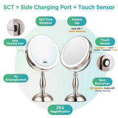 DASLAVA side view revealing hidden charging port for tidy cable-free use