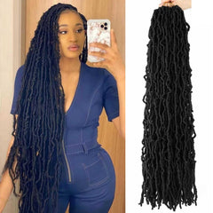 Datuoda front packaging showing 30 inch locs and pack count benefit ease