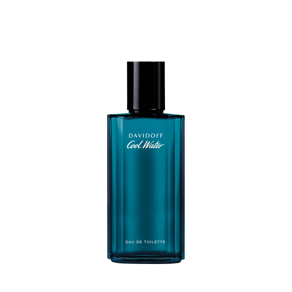 Davidoff Cool Water front bottle showcasing clean design and freshness benefit