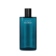 Davidoff Cool Water front bottle showing clean blue design and recognizable cap benefit: easy identification