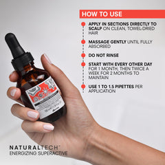 Davines bottle label closeup showing product information and quality