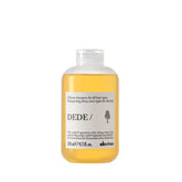 Davines DEDE front packaging showing clean label and volume benefit