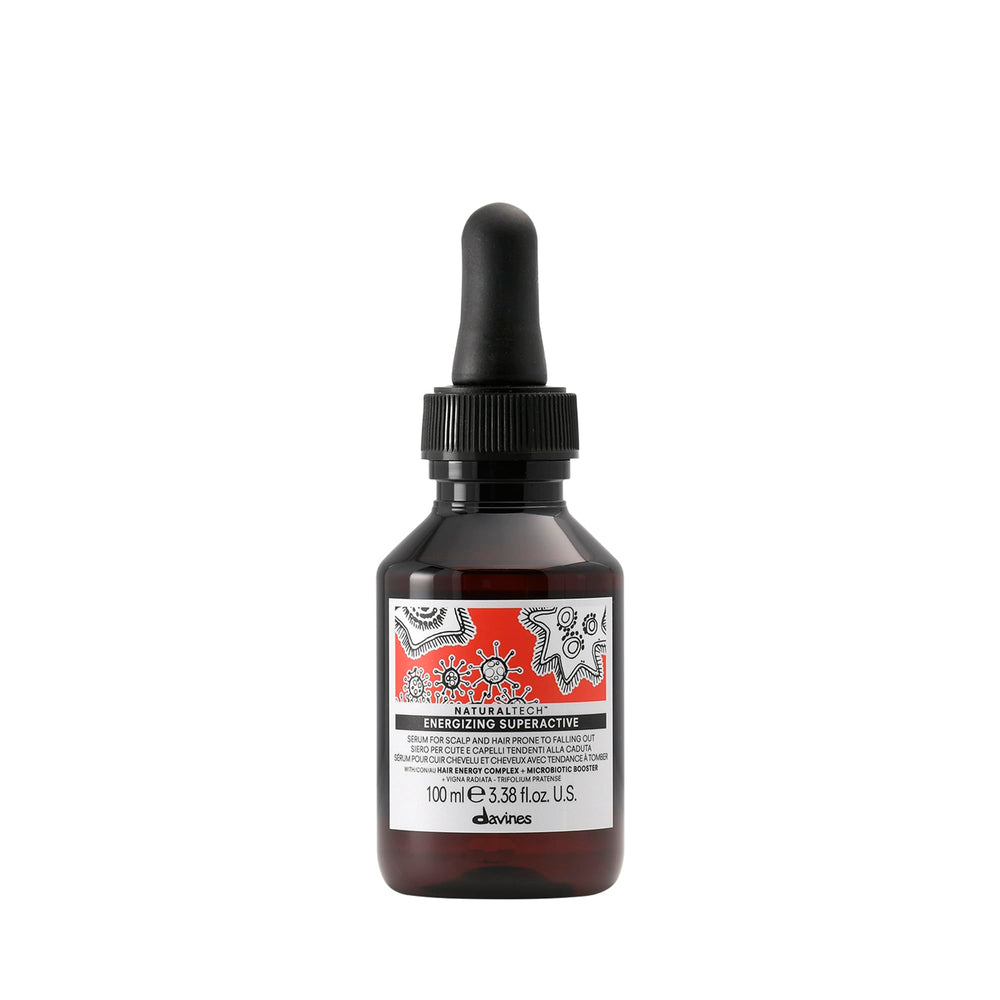 Davines front packaging showing bottle and branding for trust