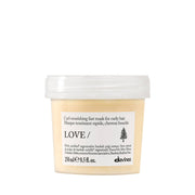 Davines front packaging showing product and benefit of curl nourishment