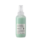 Davines MELU bottle front view showing clean design and lightweight benefit