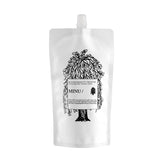 Davines MINU front pouch showing refill and sustainable benefit