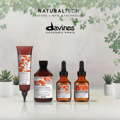 Davines Naturaltech pump detail for controlled dispensing and no waste