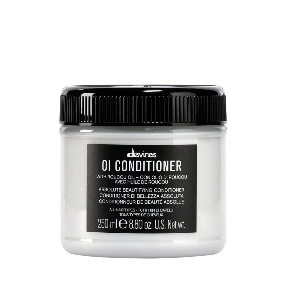 Davines OI Conditioner front bottle showing clean packaging and brand clarity
