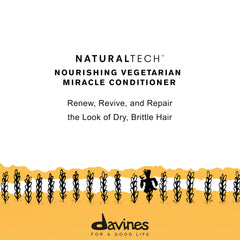Davines open cap with creamy texture, highlights easy application benefit
