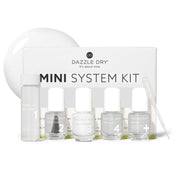 Dazzle Dry front packaging showing kit and brand for travel-friendly manicure