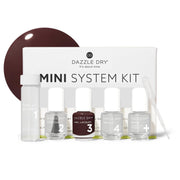 Dazzle Dry front packaging showing mini kit and benefits
