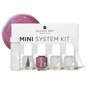 Dazzle Dry front packaging showing compact kit and brand benefits
