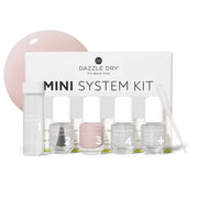 Dazzle Dry front packaging showing mini kit and benefit travel-friendly