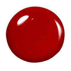 Dazzle Dry Rapid Red lacquer close-up showing smooth opaque pigment