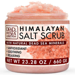 Dead Sea Collection jar front view showing product branding and size benefits