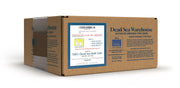 Dead Sea Warehouse front packaging showing the 18.5 lb box for long-lasting soaks