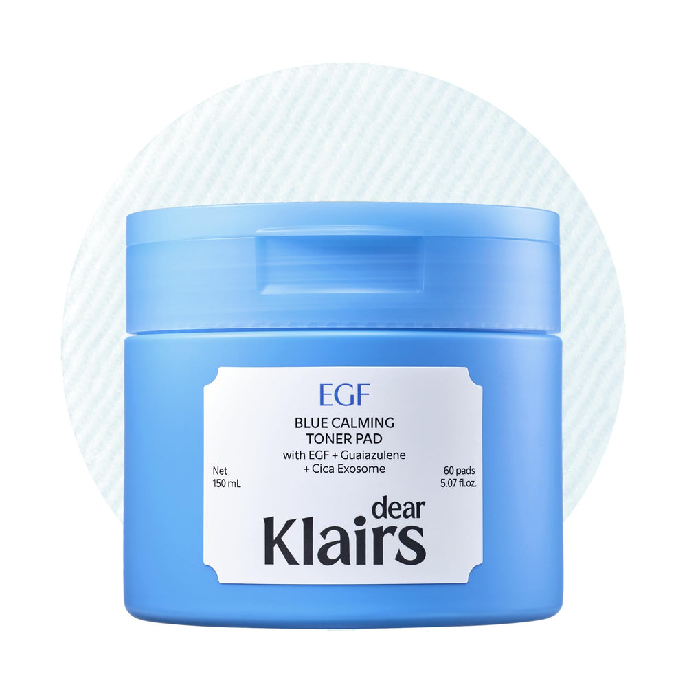 DearKlairs front packaging showing 60 pads and product name for convenience