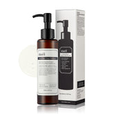 DearKlairs bottle front view showing sleek label and 5.07 fl oz size, highlights gentle cleansing