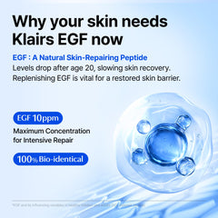 DearKlairs pipette dispensing precise drops for controlled application