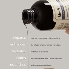 DearKlairs pump and cap detail illustrating easy dispensing and mess-free use