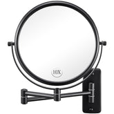 DECLUTTR front view showing double-sided mirror and clean finish for clear makeup application