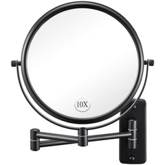 DECLUTTR front view showing double-sided mirror and clean finish for clear makeup application