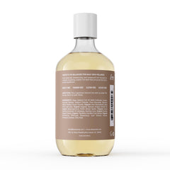 Deep Steep pouring foam in hand showing rich bubbles and moisturizing benefit