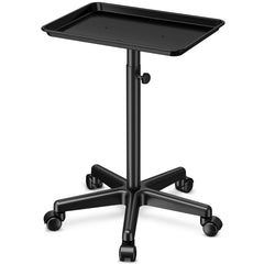 DEER BEAUTY front view of aluminum salon tray showing compact design and accessibility